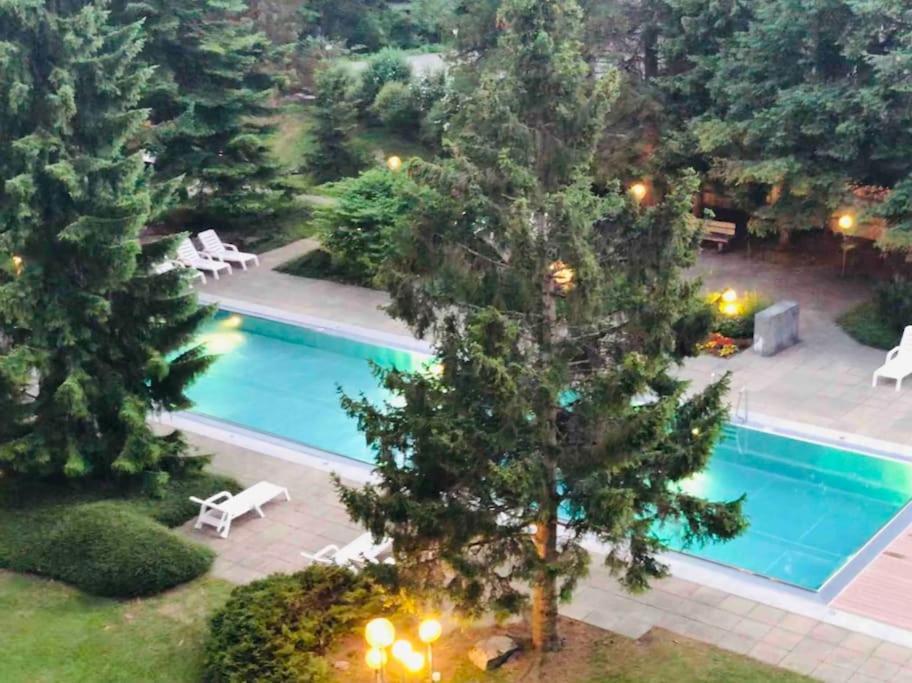 Modern Laax Apt, Swimming Pools, Wellness & Tennis Esterno foto