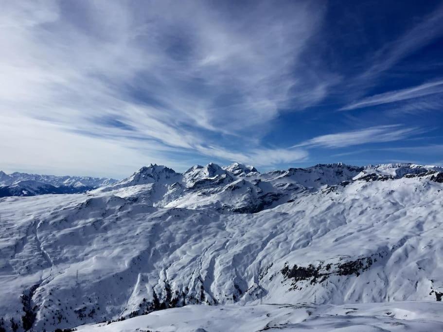 Modern Laax Apt, Swimming Pools, Wellness & Tennis Esterno foto