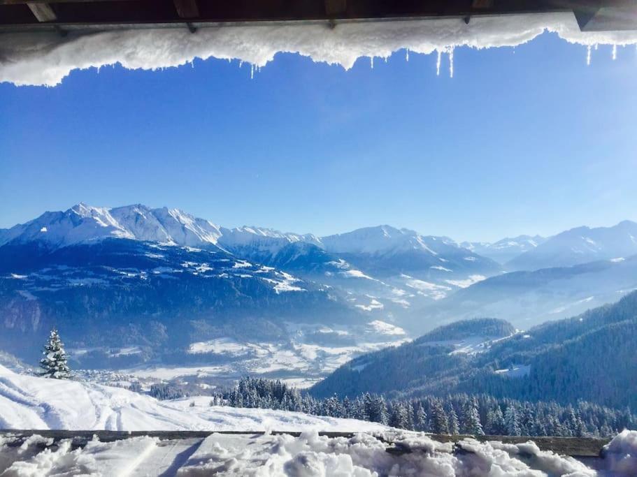 Modern Laax Apt, Swimming Pools, Wellness & Tennis Esterno foto