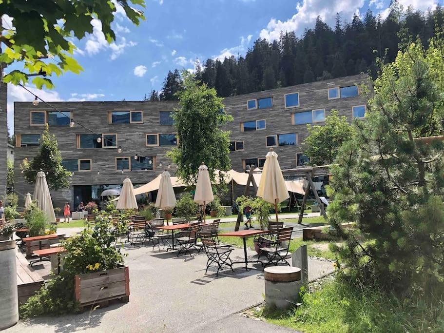 Modern Laax Apt, Swimming Pools, Wellness & Tennis Esterno foto