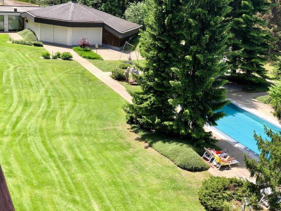 Modern Laax Apt, Swimming Pools, Wellness & Tennis Esterno foto