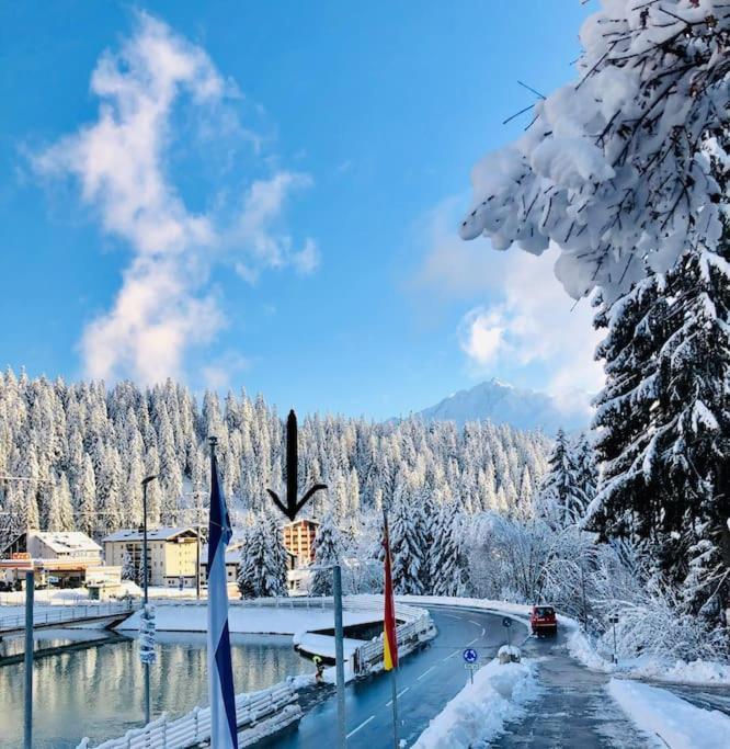 Modern Laax Apt, Swimming Pools, Wellness & Tennis Esterno foto